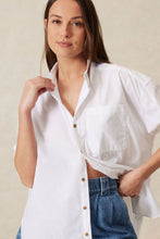 Load image into Gallery viewer, CERES OVERSIZED SHIRT IN WHITE