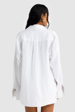 Load image into Gallery viewer, Luna Linen Shirt Shirt | White