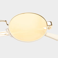 Load image into Gallery viewer, Poseidon Deux Sunglasses | Gold / Ivory