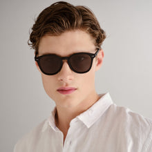 Load image into Gallery viewer, Bandwagon Sunglasses | Black Rubber