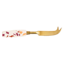 Load image into Gallery viewer, PENNY CHEESE KNIFE - NOUGAT TERRAZZO