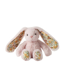 Load image into Gallery viewer, Floral Pink Bunny Rattle | Small