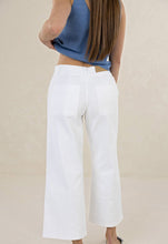 Load image into Gallery viewer, Margot Drill Pant | White