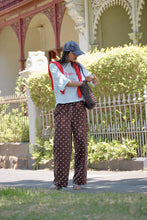 Load image into Gallery viewer, RESORT Pant | Choc Polka Dot