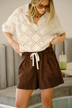 Load image into Gallery viewer, DARCY Relaxed Everyday Short | Chocolate