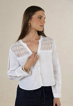 Load image into Gallery viewer, Delphie Shirt | White