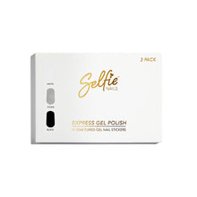 Load image into Gallery viewer, Express Gel Polish | White, Stone + Black