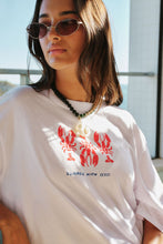 Load image into Gallery viewer, LIV Oversized Tee | Lobster