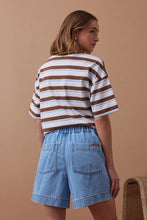 Load image into Gallery viewer, DARCY Relaxed Everyday Short | Mid Washed Blue