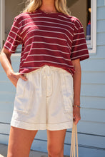 Load image into Gallery viewer, DARCY Relaxed Everyday Short | Ecru