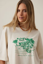 Load image into Gallery viewer, MACY Print Tee | Buff / Burleigh Heads