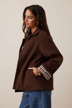 Load image into Gallery viewer, PIA Coat | Chocolate