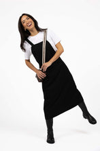 Load image into Gallery viewer, T-Shirt Pinafore | Black