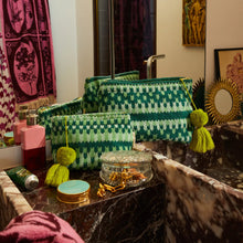 Load image into Gallery viewer, Arlette Terry Pouch | Large | Jade