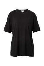 Load image into Gallery viewer, LOLA Longline Step Hem Tee | Black