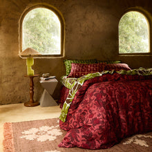 Load image into Gallery viewer, Sierra Quilt Cover | Terracotta | Linen