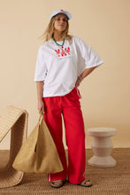 Load image into Gallery viewer, LIV Oversized Tee | Lobster