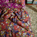 Load image into Gallery viewer, Heidi Linen Quilt Cover | Burnt Sienna