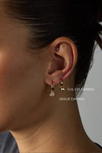 Load image into Gallery viewer, Evil Eye Earring | Gold