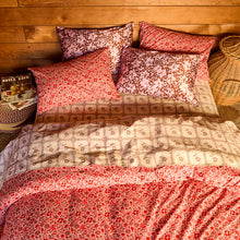 Load image into Gallery viewer, Magnolia Cotton Pillowcase Set | Poppy