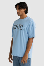 Load image into Gallery viewer, Varsity Box Fit T Shirt | Powder Blue