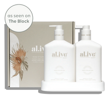 Load image into Gallery viewer, Wash & Lotion Duo - Mango & Lychee