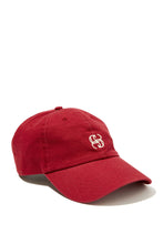 Load image into Gallery viewer, MONOGRAM HAT IN RED
