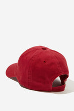 Load image into Gallery viewer, MONOGRAM HAT IN RED
