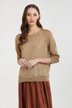 Load image into Gallery viewer, Adele Lurex Knit - Gold
