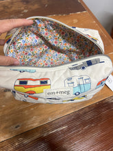 Load image into Gallery viewer, Quilted Toiletry Boxy Bag | Retro Caravans
