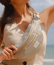 Load image into Gallery viewer, Recitem Marisol glitter stripe bumbag

