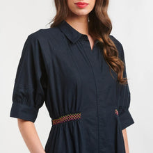 Load image into Gallery viewer, Peggy Dress - Navy
