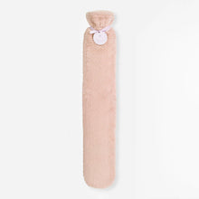 Load image into Gallery viewer, Long Hot Water Bottle - Deluxe Dusty Rose
