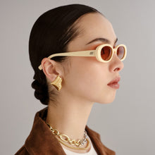 Load image into Gallery viewer, Outta Love Sunglasses | Ecru
