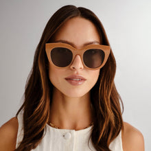Load image into Gallery viewer, Air Heart Sunglasses | Caramel
