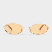 Load image into Gallery viewer, Love Train Sunglasses | Gold / Mustard
