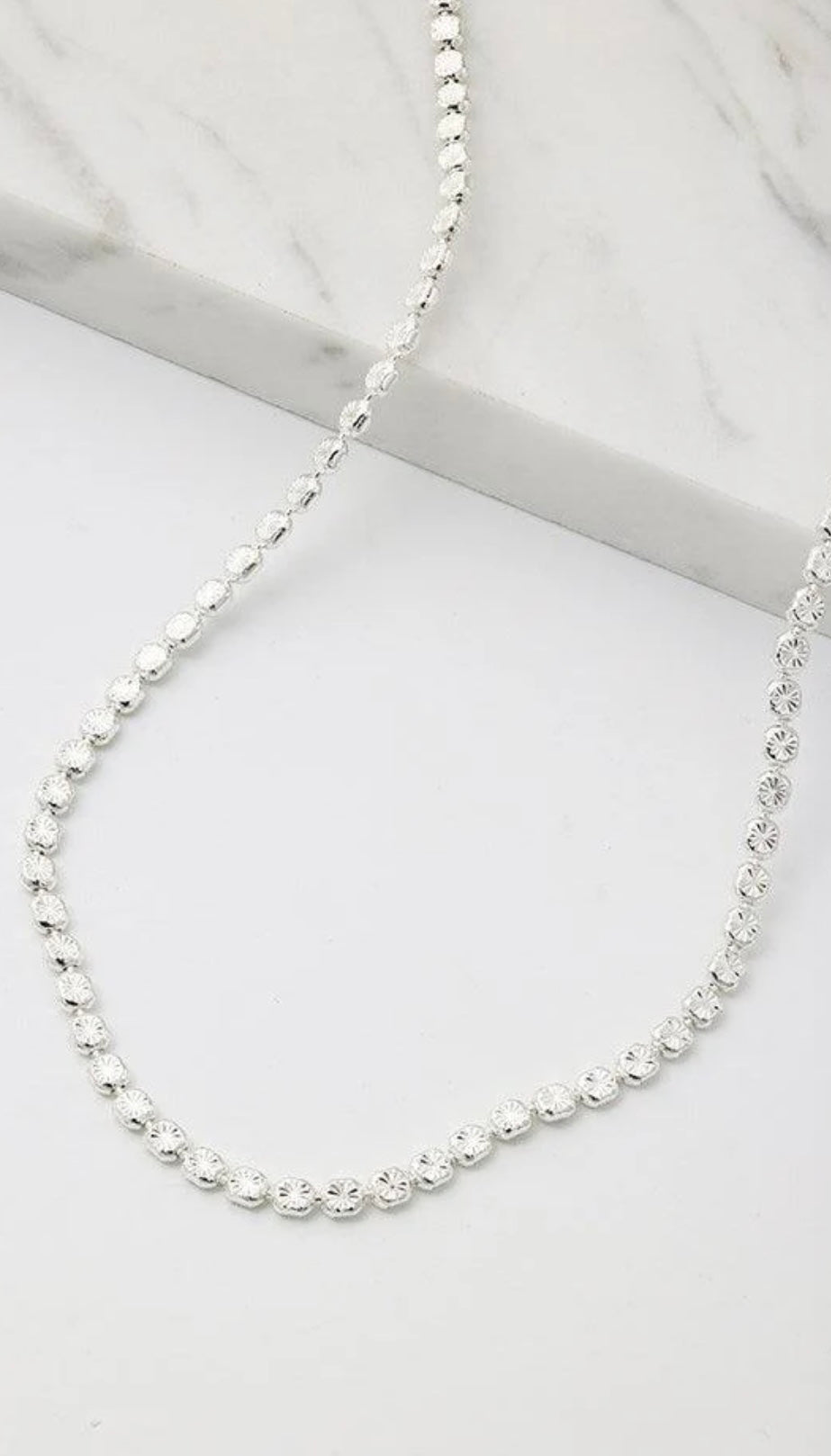 ZAFINO BELLE NECKLACE SILVER