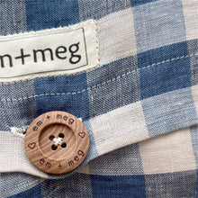 Load image into Gallery viewer, Liberty + Linen Cushion | Moonlight + Donna Leigh
