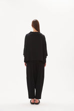 Load image into Gallery viewer, Funnel Neck Lyocell Top - Black
