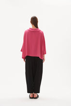 Load image into Gallery viewer, Funnel Neck Lyocell Top - Magenta

