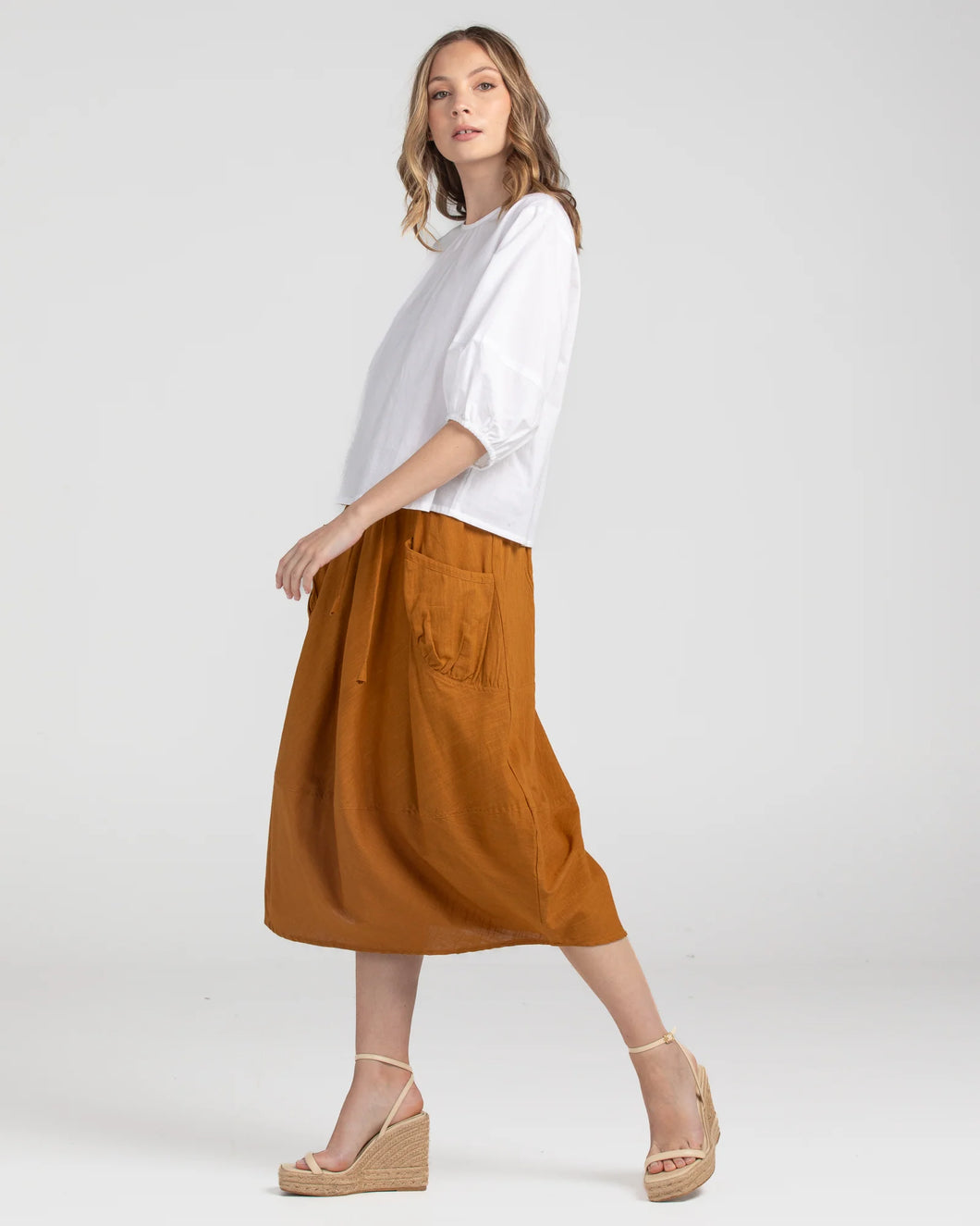 GURU SKIRT | MUSTARD