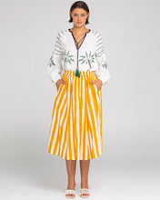 Load image into Gallery viewer, SAMI SKIRT | TROPICAL STRIPE
