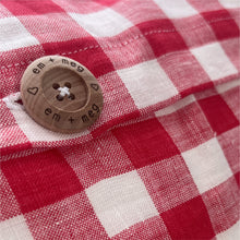 Load image into Gallery viewer, Liberty + Linen Cushion | Paprika + Donna Leigh
