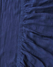 Load image into Gallery viewer, Indigo Linen Fitted Sheet
