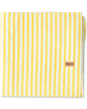 Load image into Gallery viewer, Limoncello Stripe Organic Cotton Flat Sheet
