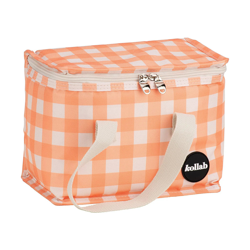 LUNCH BOX AMONG APRICOT CHECK