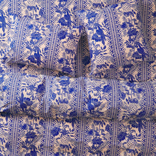Load image into Gallery viewer, Alexa Cotton Quilt Cover in Lapis
