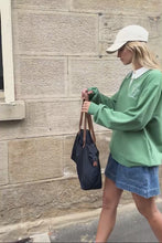 Load and play video in Gallery viewer, WREN Rugby Sweat | Pistachio + White Club Logo
