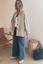 Load and play video in Gallery viewer, PIA Coat | Sand
