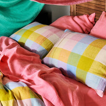 Load image into Gallery viewer, Cantaloupe Fitted Sheet | Linen | Queen

